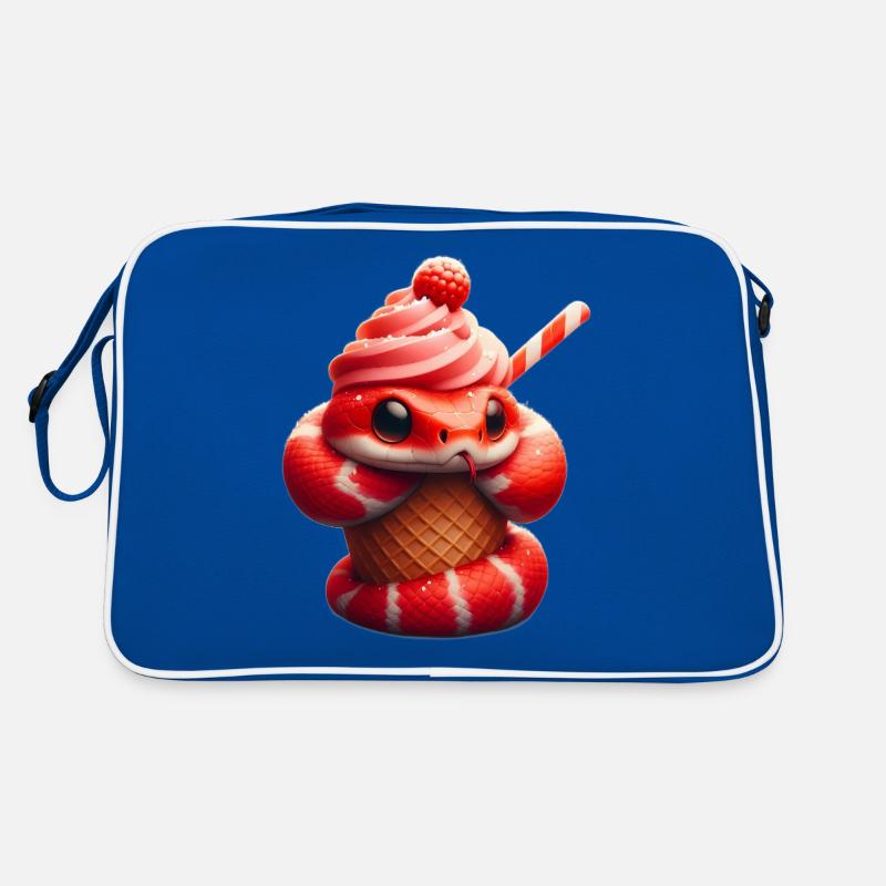 Serpent Mignon en Cornet de Glace Sac Retro