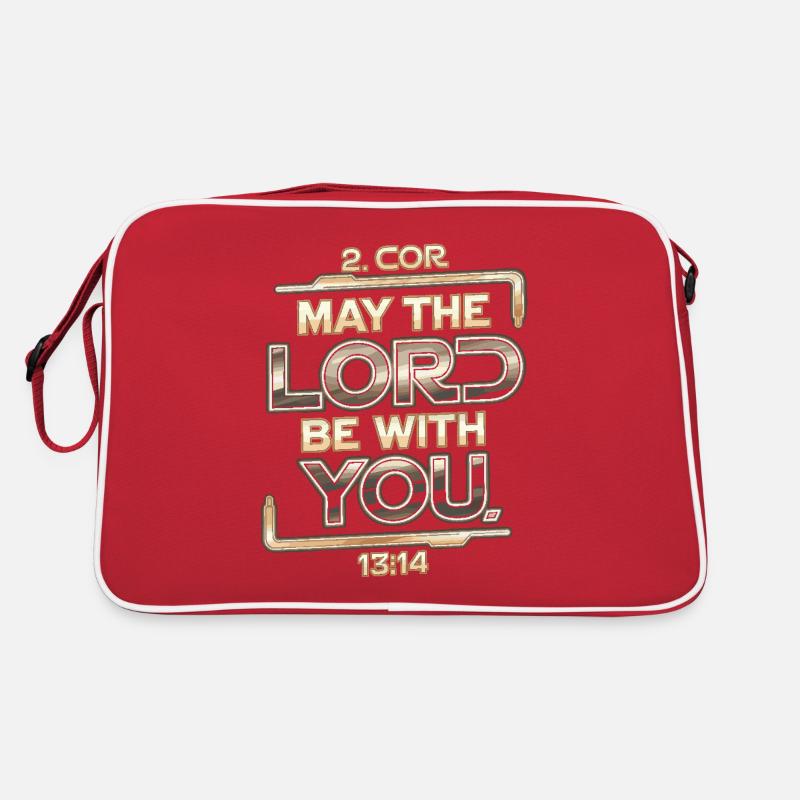 Que le Seigneur soit avec vous Sac Retro