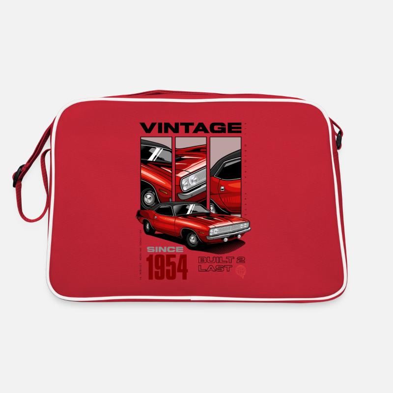 Ich bin nicht alt, ich bin ein Oldtimer, geboren 1954 Retro Tasche