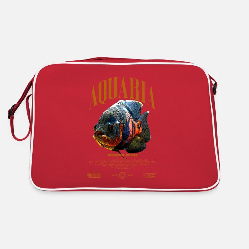 Oscar Fish Changement d’eau Poisson Monstre Sac Retro
