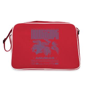 Aquascaping Anubias Plante Aquatique Fish Keeper - Sac Retro - rouge/blanc - Dos