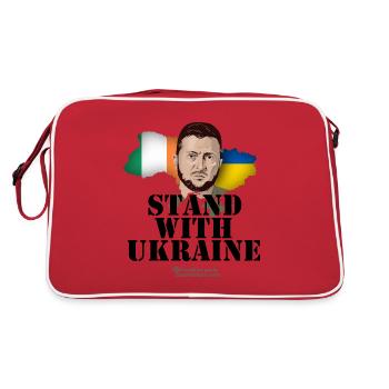 Ukraine Irlande - Sac Retro - rouge/blanc - Dos