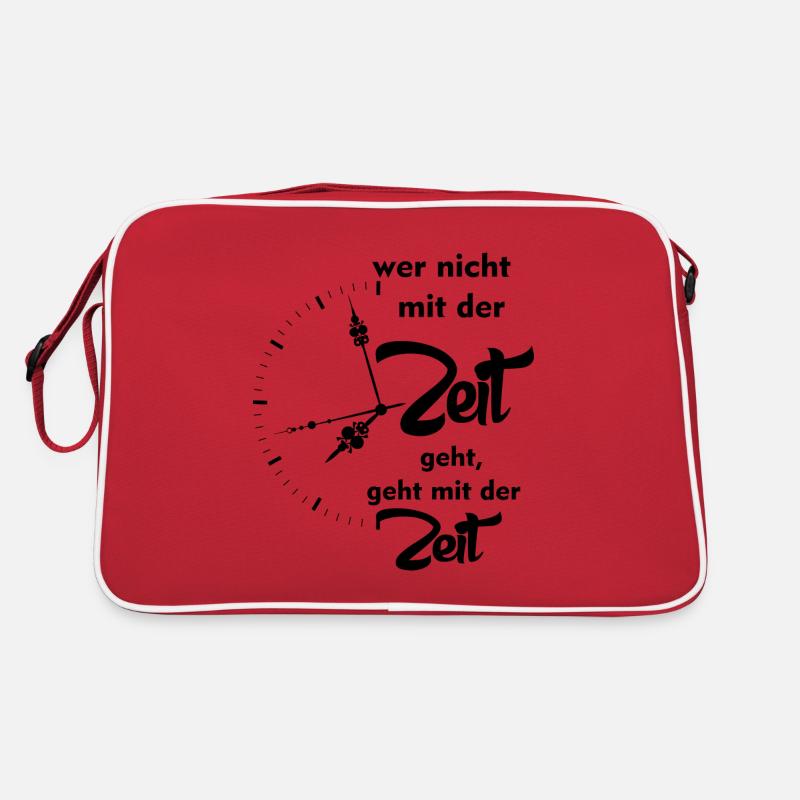 Zeit Retro Tasche