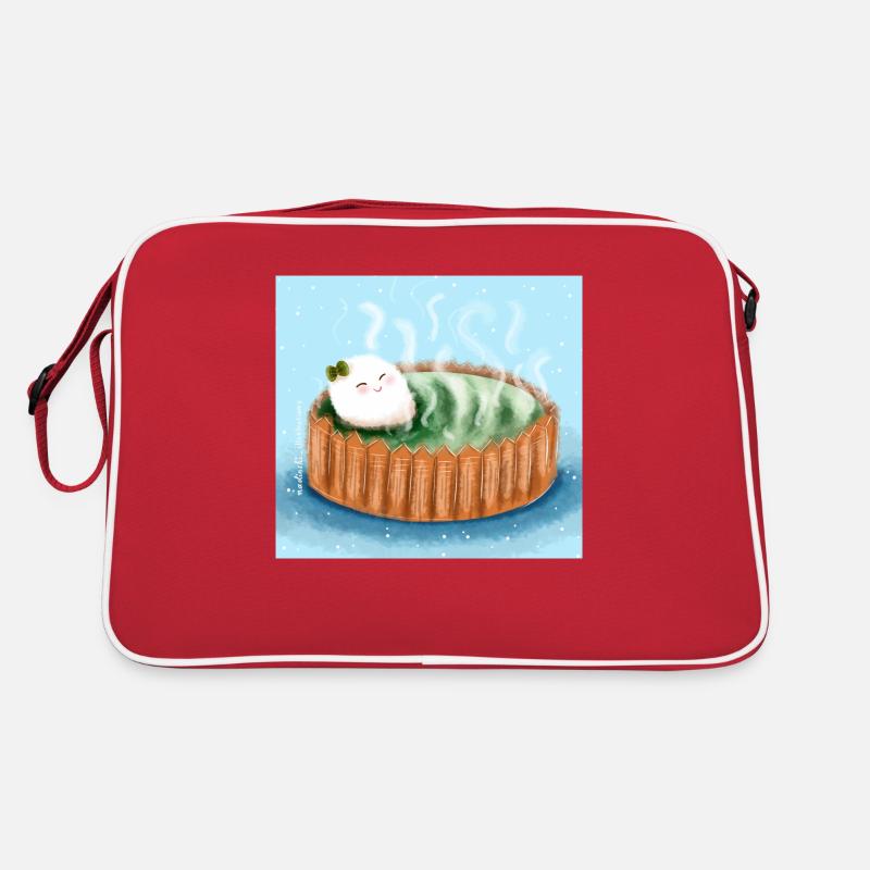 Relax - Retro Tasche - Rot/Weiß