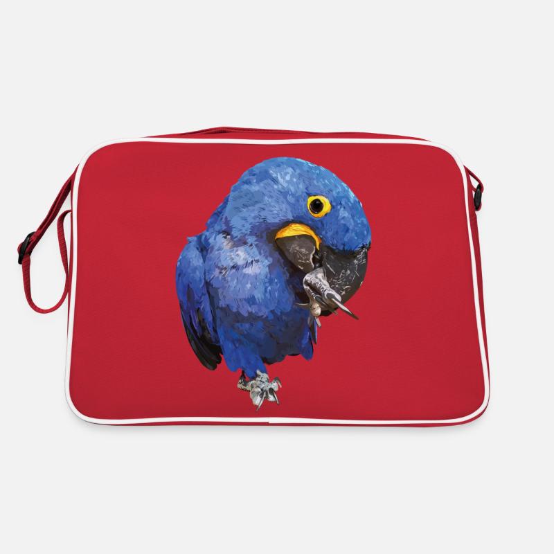 Hyacinth Macaw Retro Bag