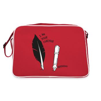 Humour geek - Sac Retro - rouge/blanc - Dos