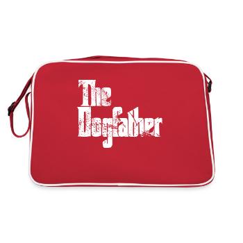 The Dogfather Grunge - Retro Bag - red/white - Back