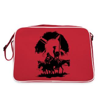 Don Quixote de la Mancha - Retro Bag - red/white - Back