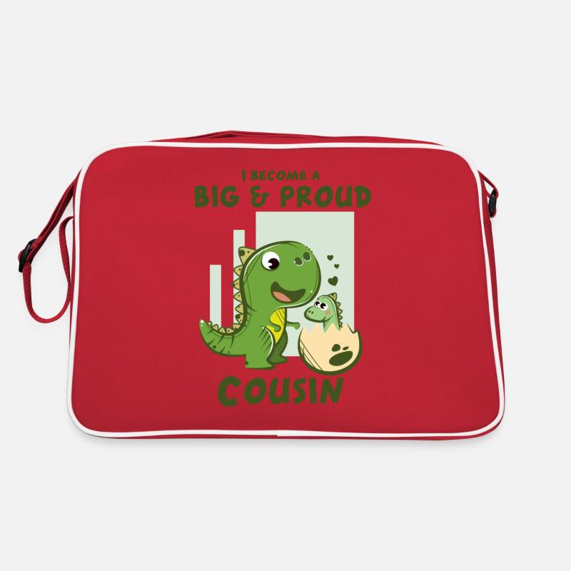 Je deviens un grand cousin Sac Retro