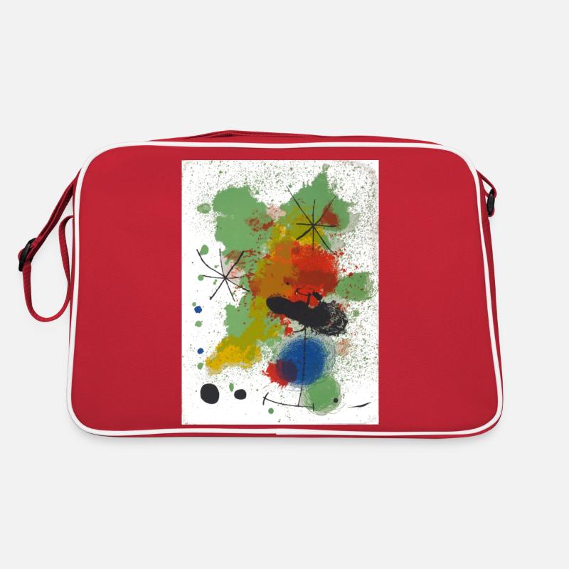 Kunst - abstrakte kunst - abstrakt Retro Tasche