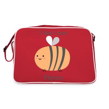 Chubby Bee - Retro Tasche - Rot/Weiß - Hinten