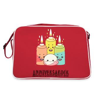 Anniversarock - Sac Retro - rouge/blanc - Dos