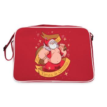 Xmas is Coming - Retro Bag - red/white - Back
