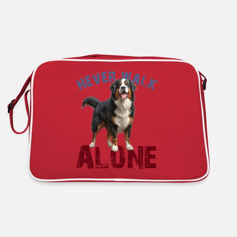 Berner Sennenhund Retro Tasche