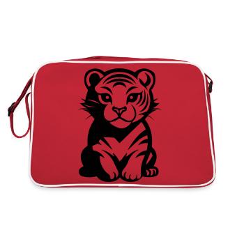 Tigre Big Cat - Sac Retro - rouge/blanc - Dos