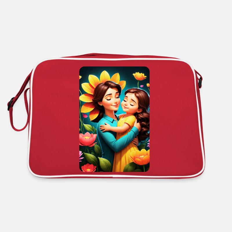 personalisiertes Design-Muttergeschenk Retro Tasche