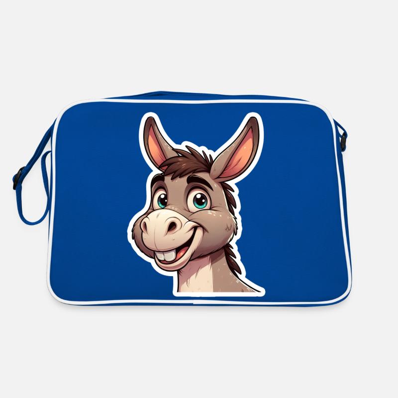 Esel-Maultier Retro Tasche
