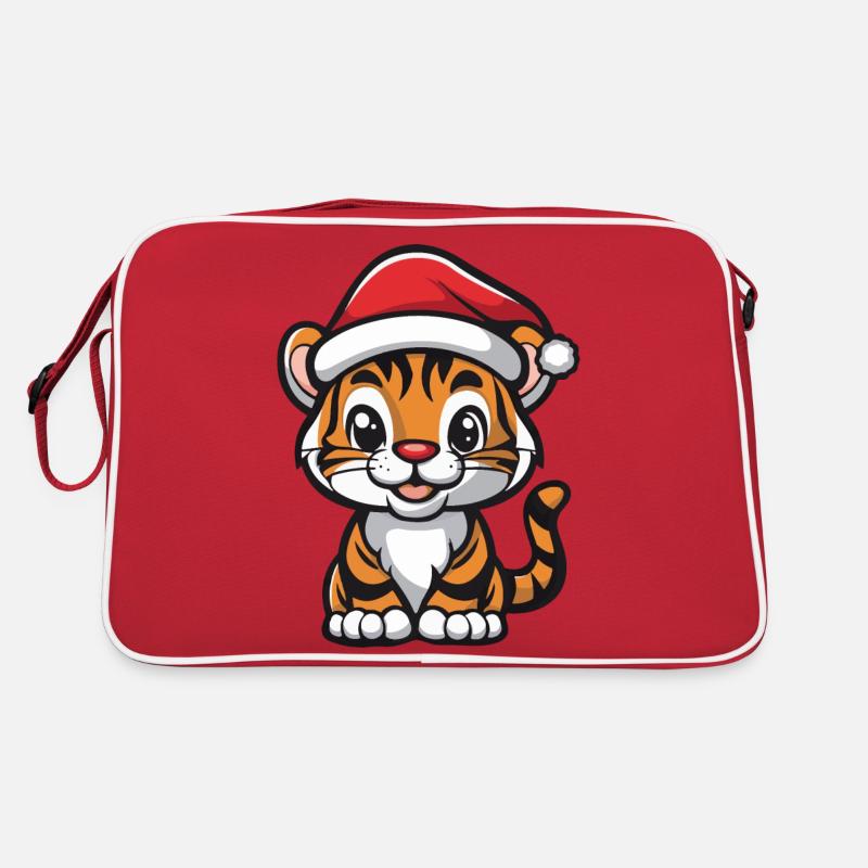 Noël du tigre Sac Retro