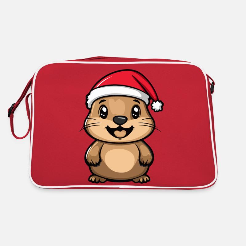 Noël du castor Sac Retro