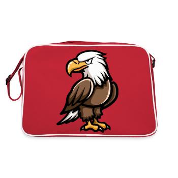 Bande dessinée Eagle - Sac Retro - rouge/blanc - Dos