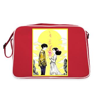 couple amoureux - Sac Retro - rouge/blanc - Dos