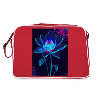 Flourish in the Void - Retro Bag - red/white - Back