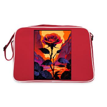 Thorns of the Volcano - Retro Bag - red/white - Back