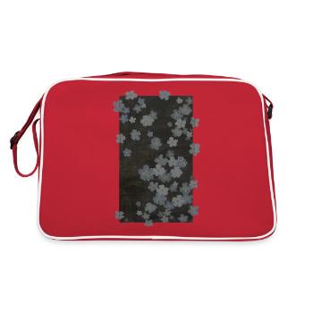 Forget-me-not - Retro Bag - red/white - Back