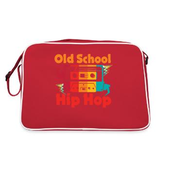Fier amateur de hip-hop des années 90 90 HipHop - Sac Retro - rouge/blanc - Dos