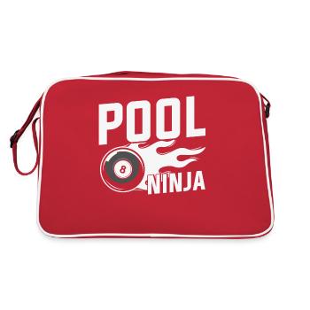 Billiards Pool Billiards Billiards Ball Billiards Cook 8Ball - Retro Bag - red/white - Back