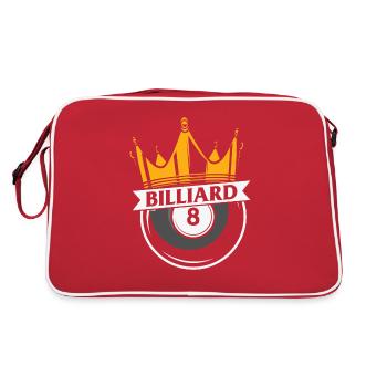 Billiards Pool Billiards Billiards Ball Billiards Cook 8Ball - Retro Bag - red/white - Back