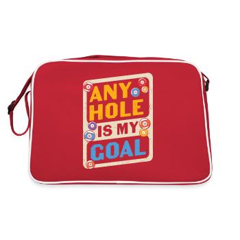 Billiards Pool Billiards Billiards Ball Billiards Cook 8Ball - Retro Bag - red/white - Back