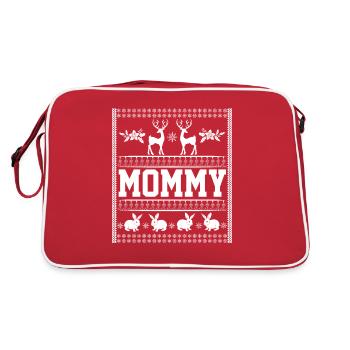 Tenue de Noël en famille Maman - Sac Retro - rouge/blanc - Dos