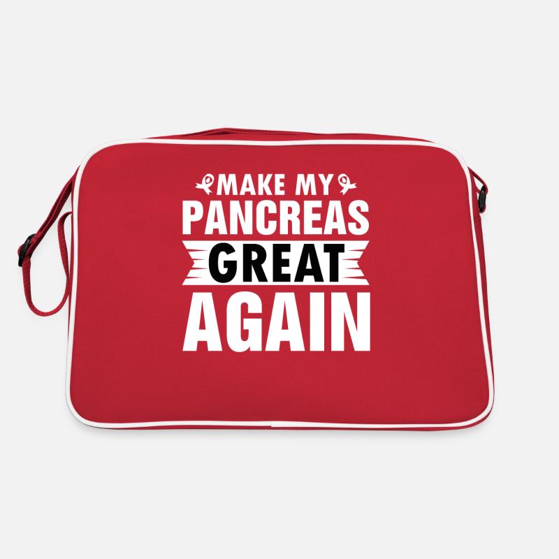 MAKING MY PANCREAS GREAT AGAIN Retro Bag
