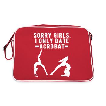 Gymnastique Gymnaste Gymnastique Acrobatie Acrobatie - Sac Retro - rouge/blanc - Dos