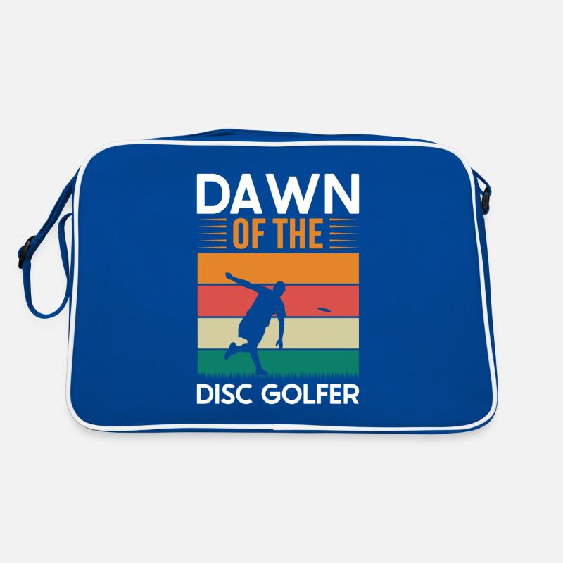 Disc Golf Disc-Golf Frisbee Baum Korb Abwurf Retro Tasche