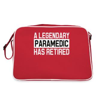 Parapente Parapente Parachute Parachute Para - Sac Retro - rouge/blanc - Dos