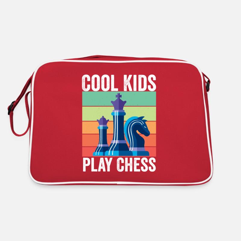 Échecs Enfants Sac Retro