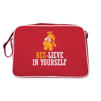Abeille - Sac Retro - rouge/blanc - Dos