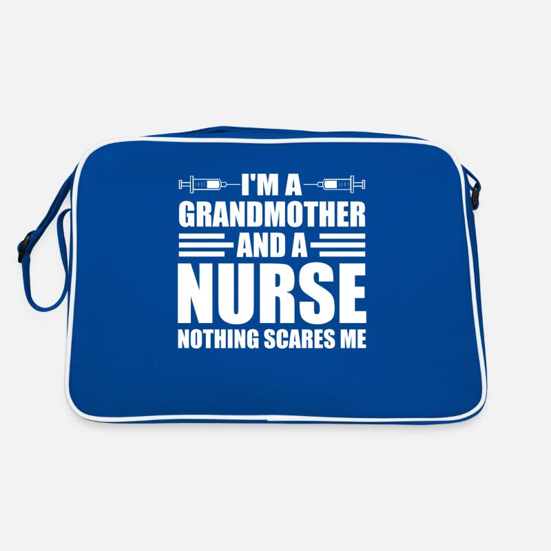 Fière grand-mère et infirmière Sac Retro