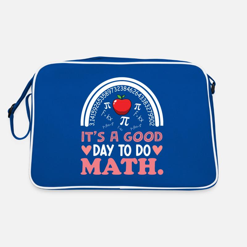 Math Mathématiques Mathématicien École Nerd Cadeau Sac Retro
