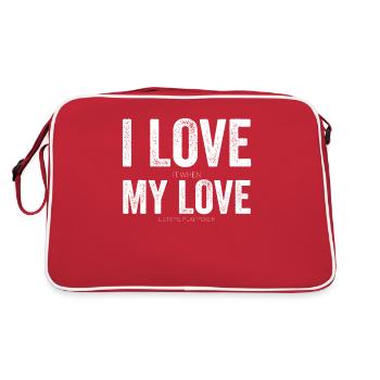 Poker Wife Married Poker Chips Card Play - Retro Bag - red/white - Back