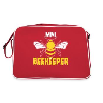 Sauver les abeilles Abeilles Environnement Miel Protection du climat Animaux - Sac Retro - rouge/blanc - Dos
