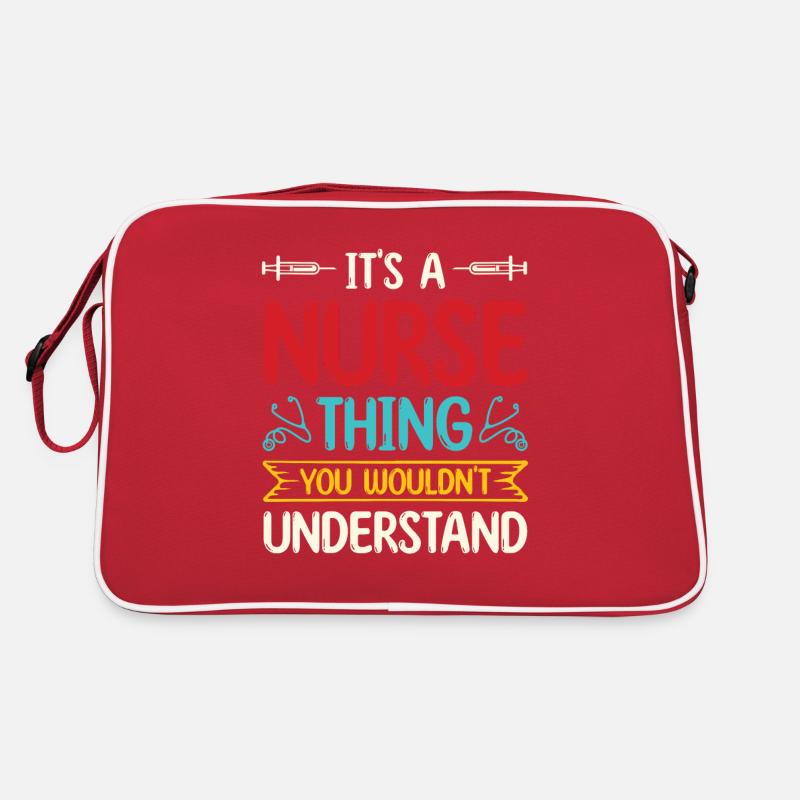 Physician Assistant Nurse Doctor's Office Assistant Retro Bag