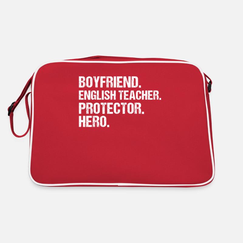 Englisch Englischlehrer England Sprache Lehramt Retro Tasche
