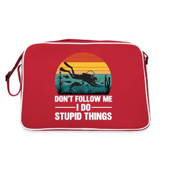 Plongée Rétro Dispositif de plongée Marine World Divers Plongée - Sac Retro - rouge/blanc - Dos