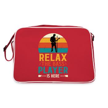 Guitariste Guitariste Guitariste Guitariste Musiciens Musique - Sac Retro - rouge/blanc - Dos
