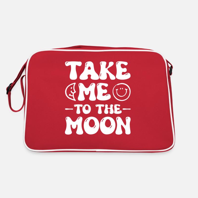 Mond / Halbmond Retro Tasche