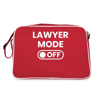 Profession d’avocat Avocat Avocat Droit - Sac Retro - rouge/blanc - Dos