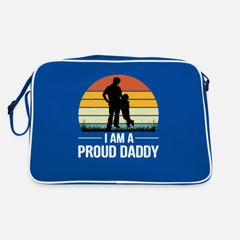 Welt bester Papa Vater Paare Paar Eltern Dad daddy Retro Tasche